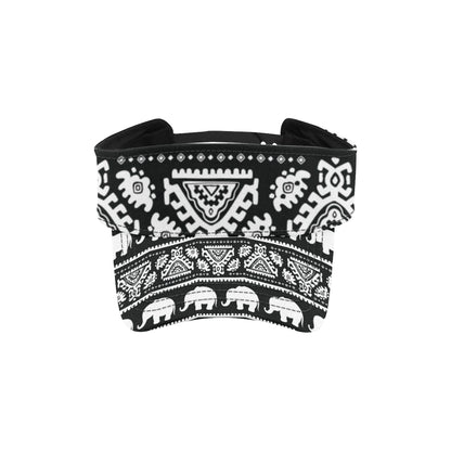 Elephant Pattern Unisex Sun Visor