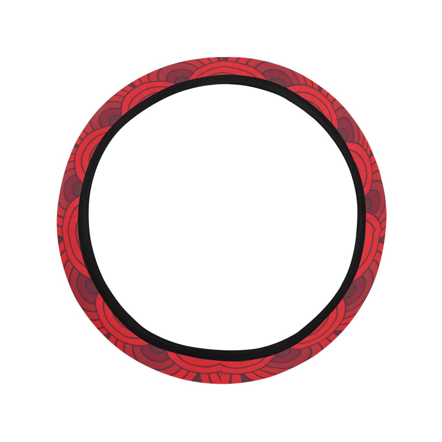 Scales Print Design LKS403 Steering Wheel Cover with Elastic Edge