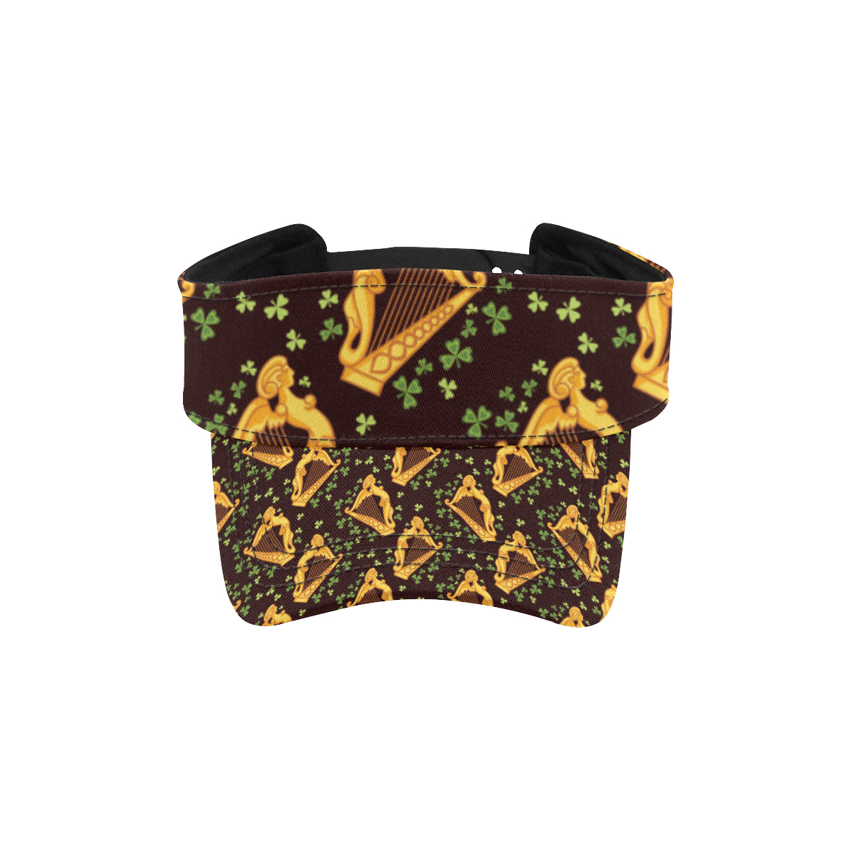 Harp Pattern Print Design 02 Unisex Sun Visor