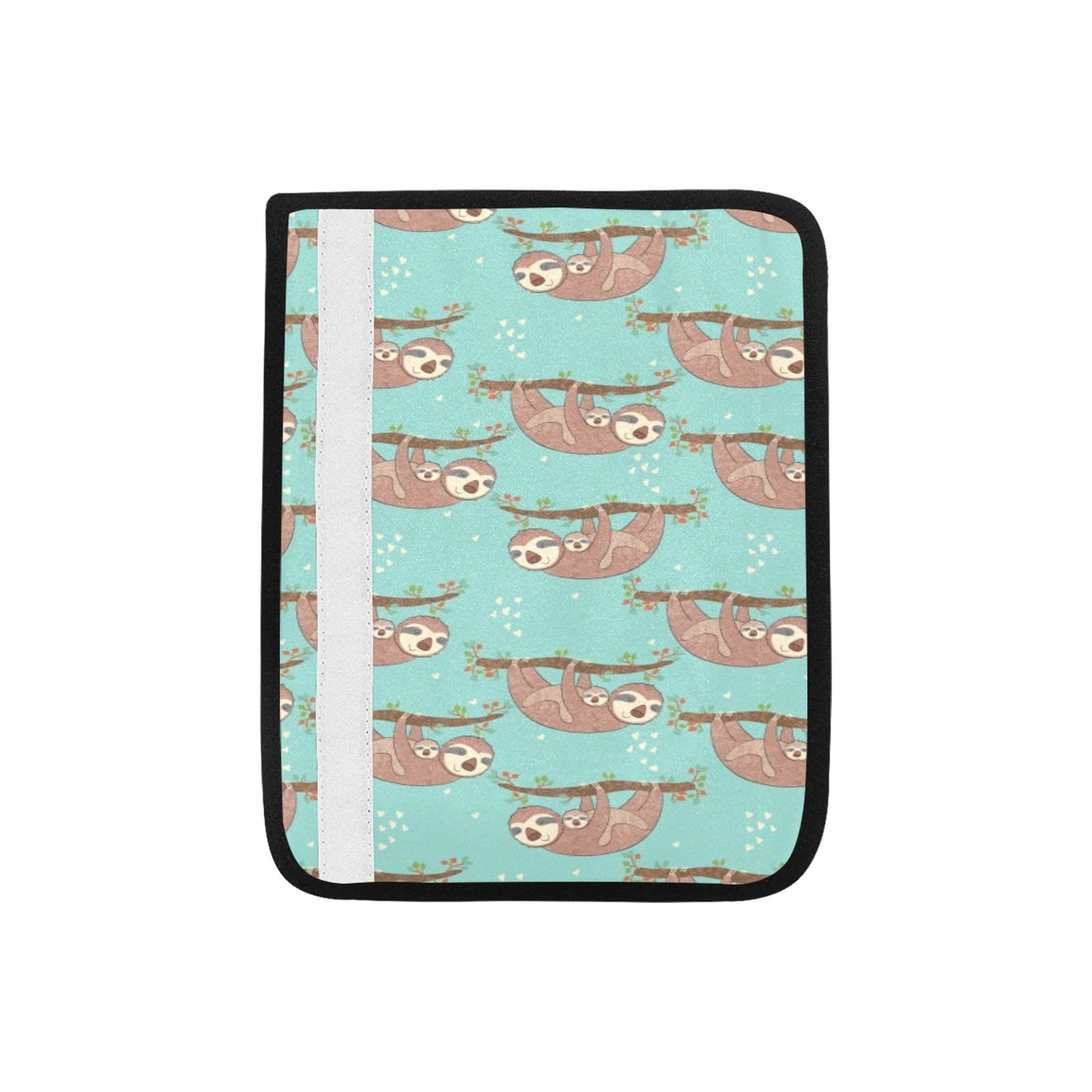 Sloth Print Design LKS302 Car Seat Belt Cover