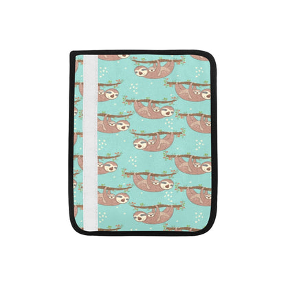 Sloth Print Design LKS302 Car Seat Belt Cover