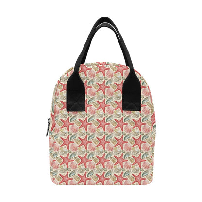 Seashell Print Design LKS301 Insulated Lunch Bag