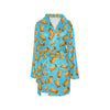 Burrito Print Design LKS301 Women's Fleece Robe