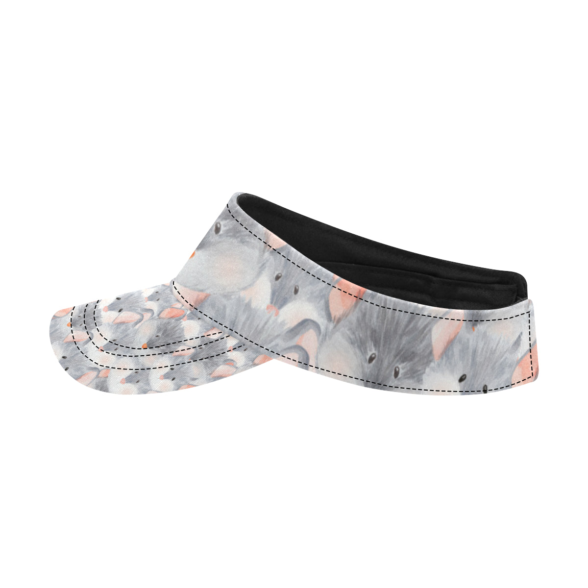 Rat Baby Pattern Print Design 02 Unisex Sun Visor