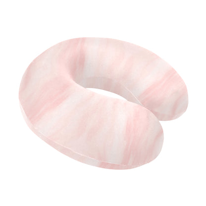Marble Pattern Print Design 03 U-Shaped Travel Neck Pillow