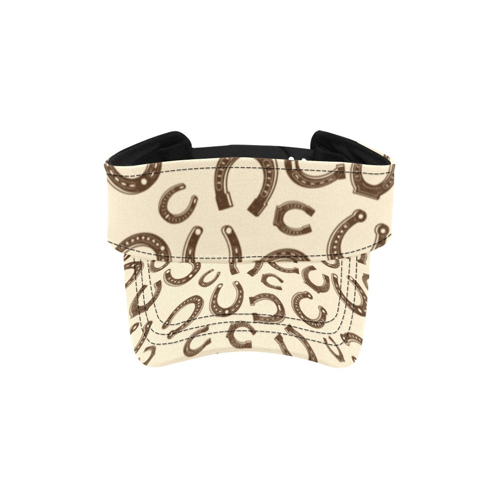 Horseshoe Print Design LKS302 Unisex Sun Visor