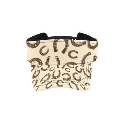 Horseshoe Print Design LKS302 Unisex Sun Visor