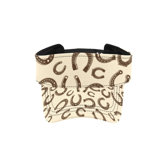 Horseshoe Print Design LKS302 Unisex Sun Visor