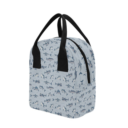Shark Print Design LKS304 Insulated Lunch Bag