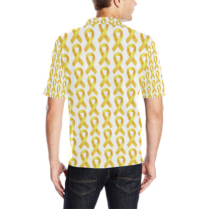 Bone cancer Pattern Print Design 02 Men Polo Shirt