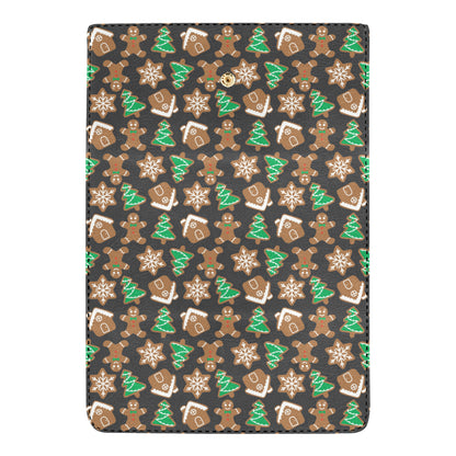 Gingerbread Pattern Print Design 02 Women's Trifold Wallet