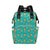 Ukulele Print Design LKS403 Diaper Bag Backpack