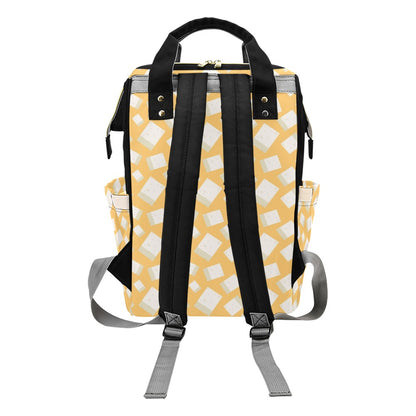 Tofu Print Design LKS302 Diaper Bag Backpack