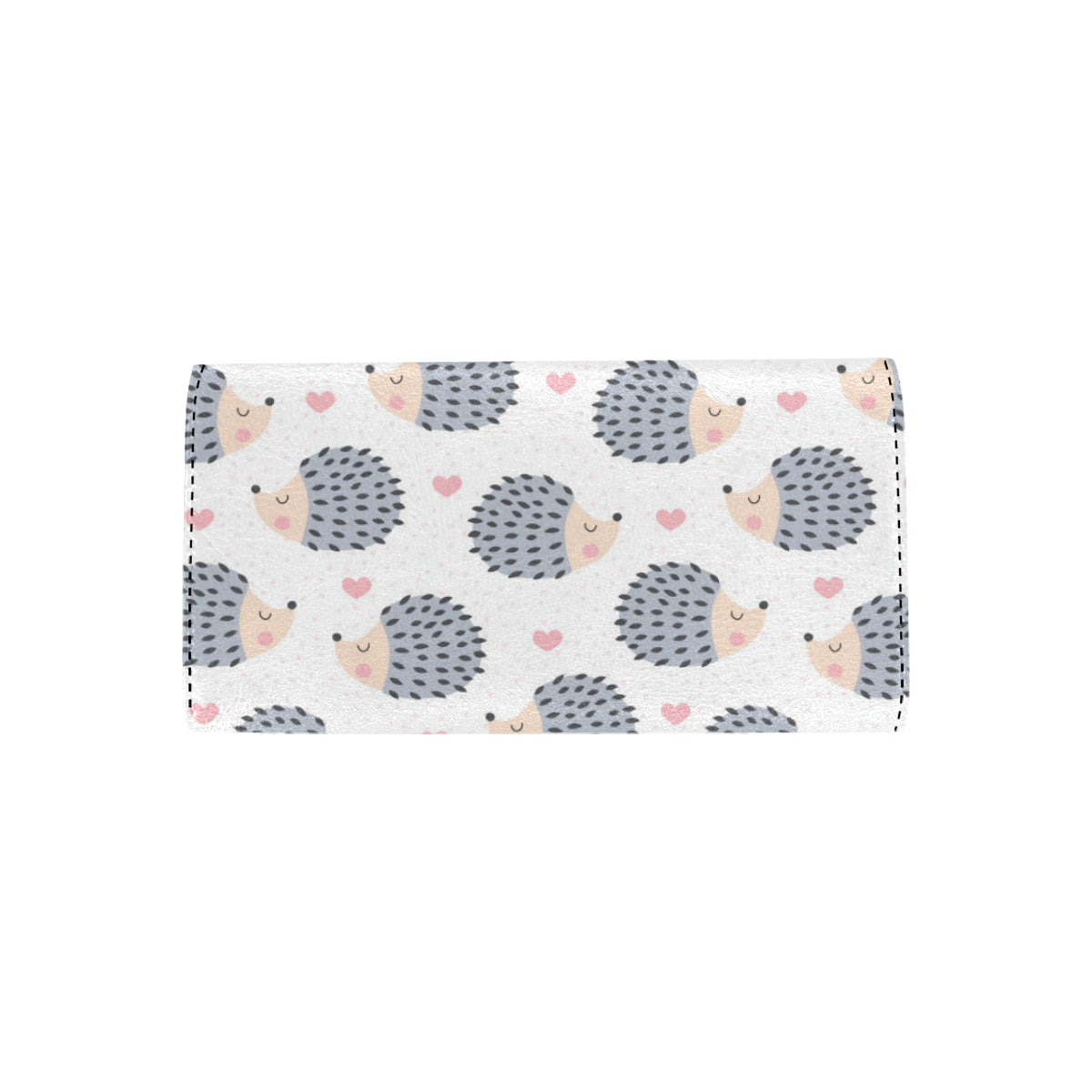 Hedgehog Baby Pattern Print Design 03 Women's Trifold Wallet