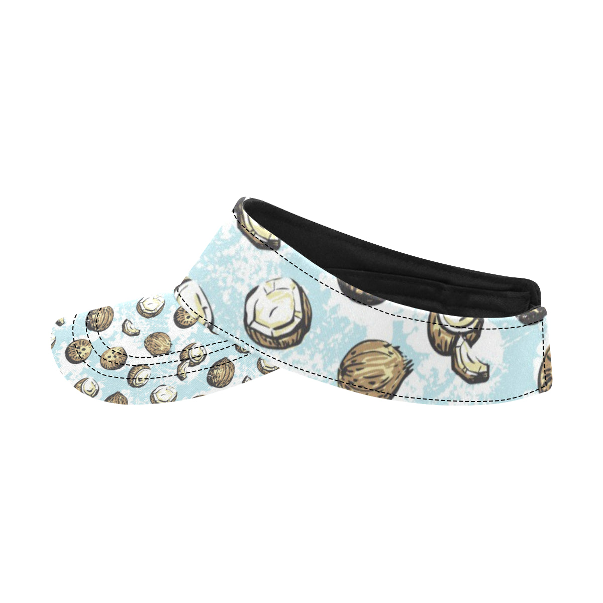 Coconut Pattern Print Design CN01 Unisex Sun Visor
