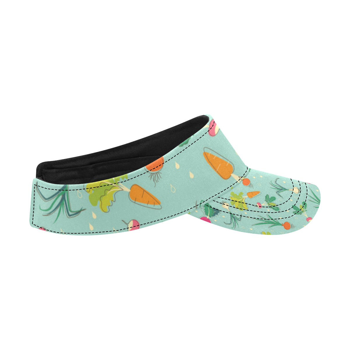 Radish Pattern Print Design A01 Unisex Sun Visor