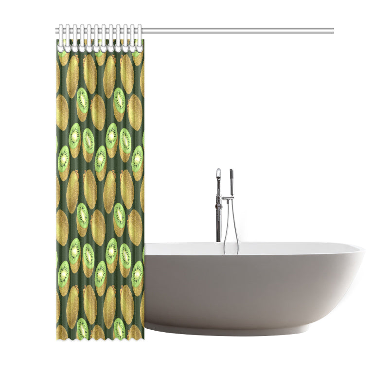 Kiwi Pattern Print Design KW04 Shower Curtain