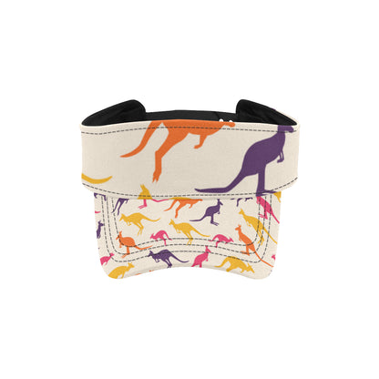 Kangaroos Pattern Print Design 01 Unisex Sun Visor