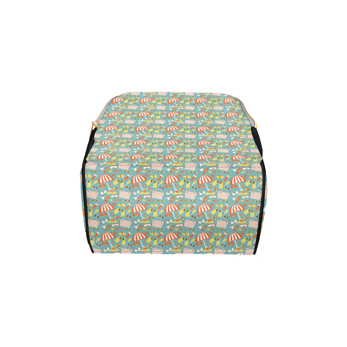 Beach Scene Pattern Print Design 02 Diaper Bag Backpack