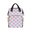 Camellia Pattern Print Design 01 Diaper Bag Backpack
