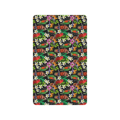 Parrot Design Print Rubber Doormat