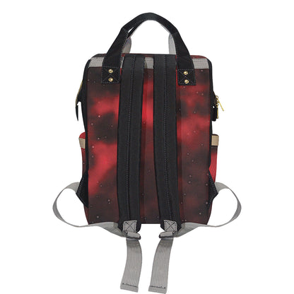 Nebula Pattern Print Design A03 Diaper Bag Backpack