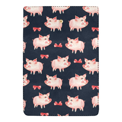 Pig Cute Pattern Print Design 02 Women's Trifold Wallet