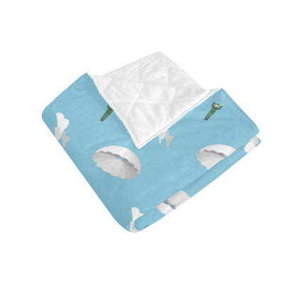 Paratrooper Pattern Print Design A02 Premium Quilt