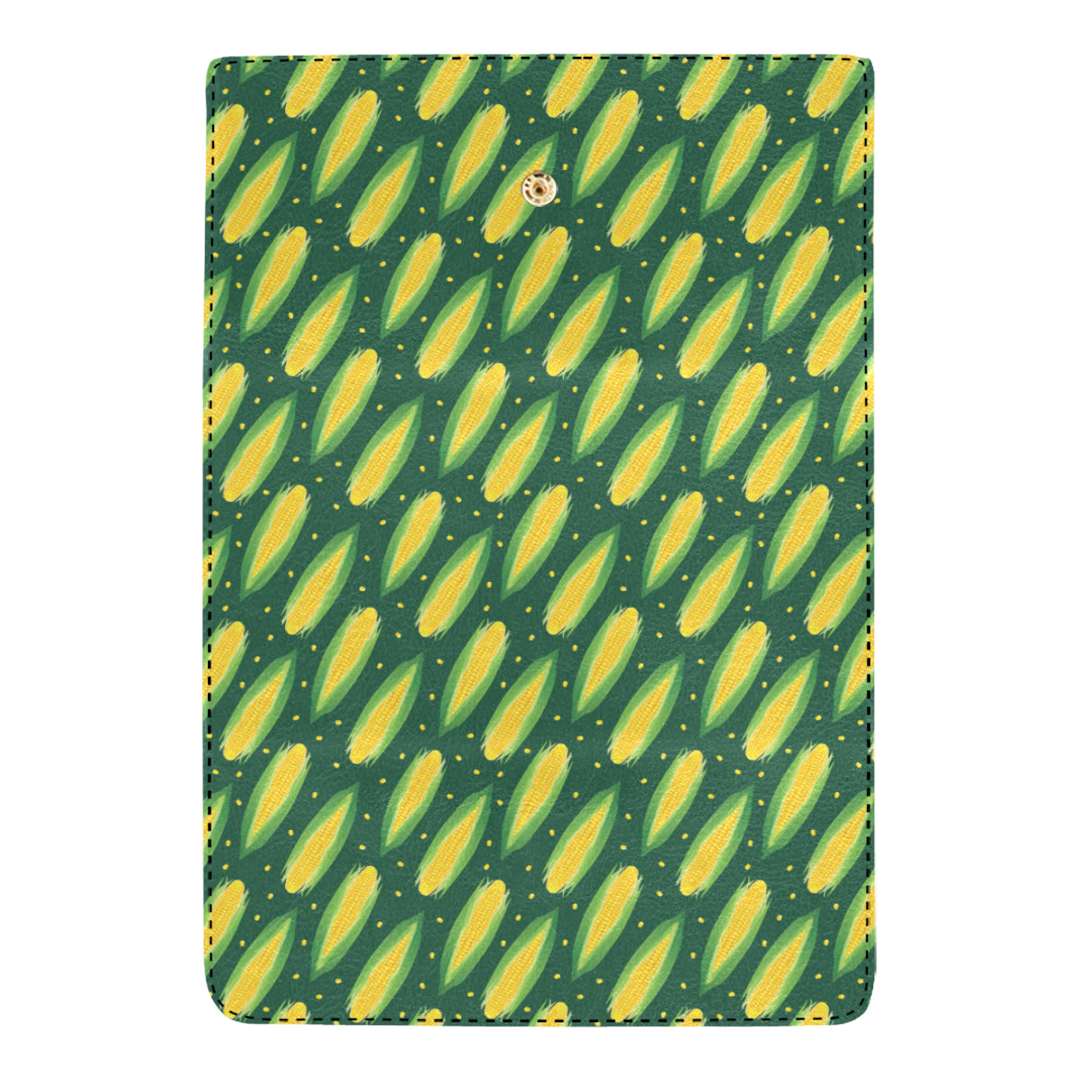 Corn Pattern Print Design 03 Women's Trifold Wallet