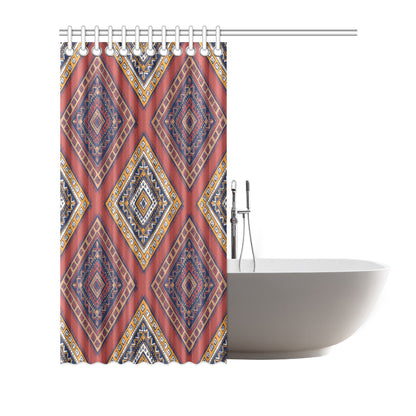 Native Pattern Print Design A06 Shower Curtain