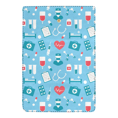 Nurse Pattern Print Design A03 Women's Trifold Wallet