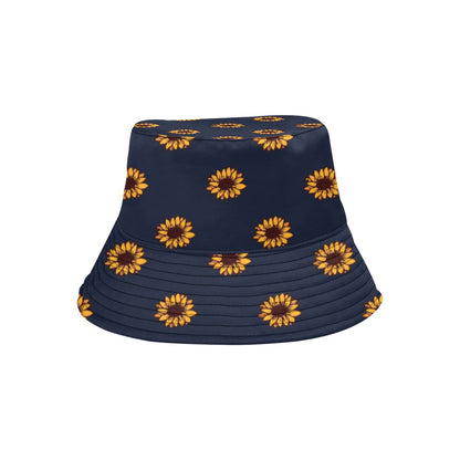 Sunflower Print Design LKS304 Unisex Bucket Hat