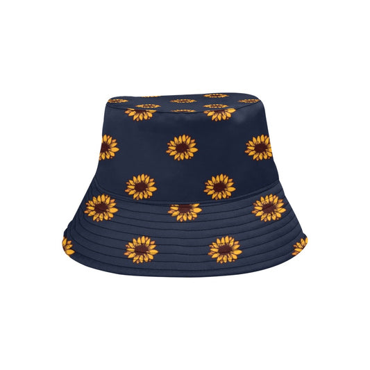 Sunflower Print Design LKS304 Unisex Bucket Hat
