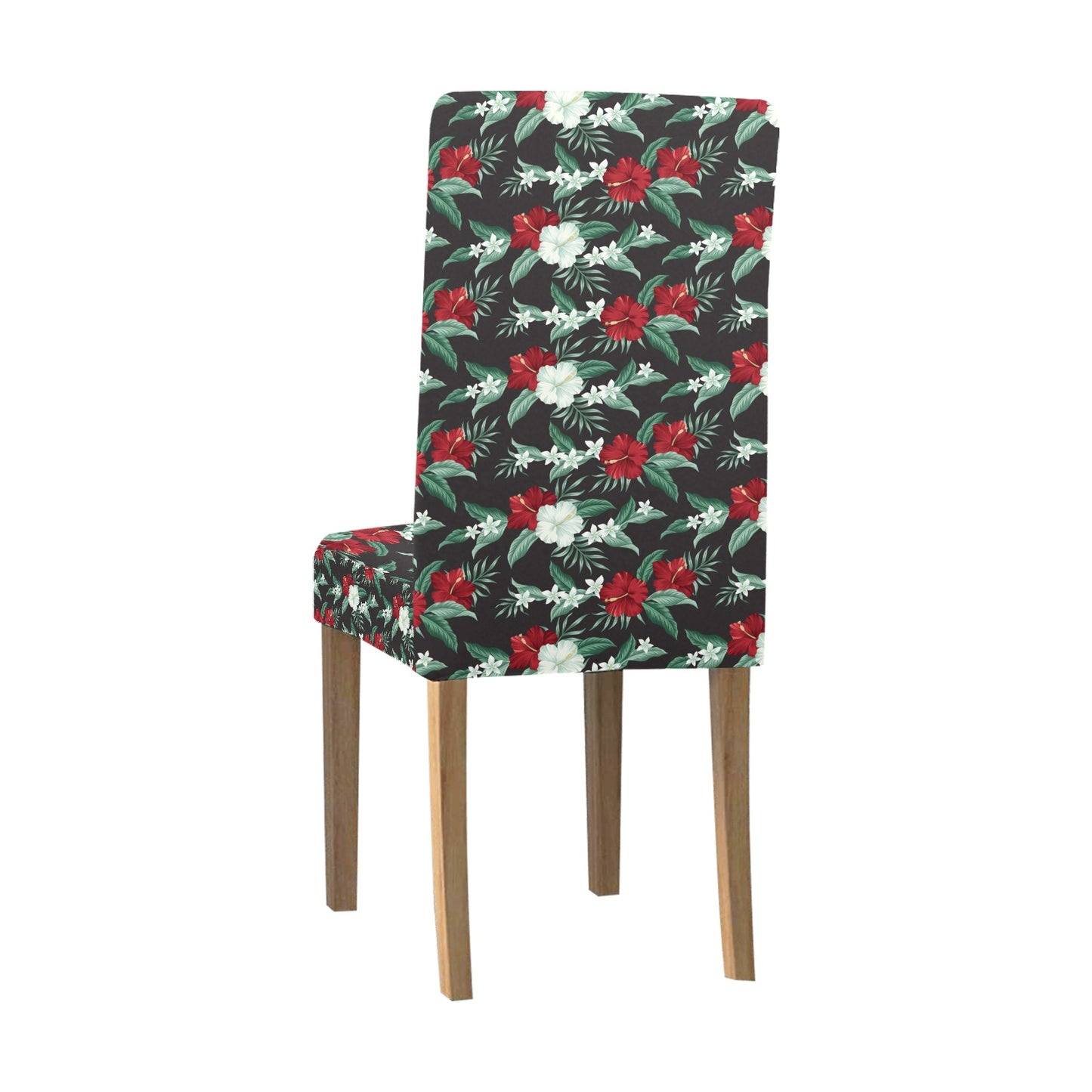 Tropical Flower Print Design LKS303 Dining Chair Slipcover