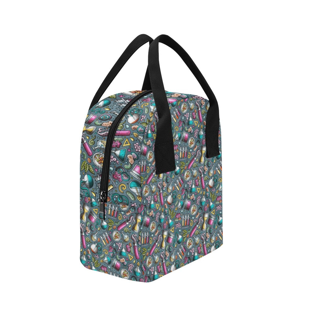 Science Print Design LKS304 Insulated Lunch Bag