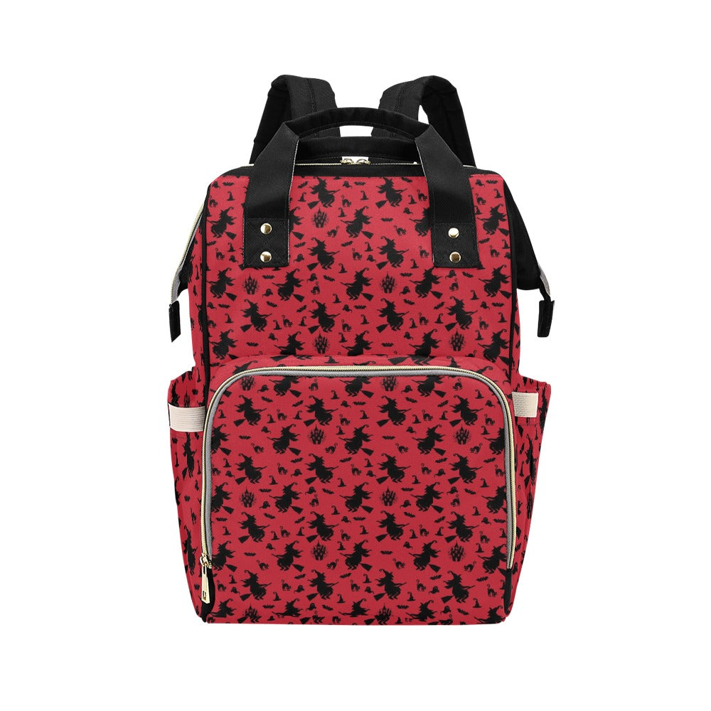 Witch Print Design LKS303 Diaper Bag Backpack