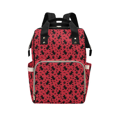 Witch Print Design LKS303 Diaper Bag Backpack