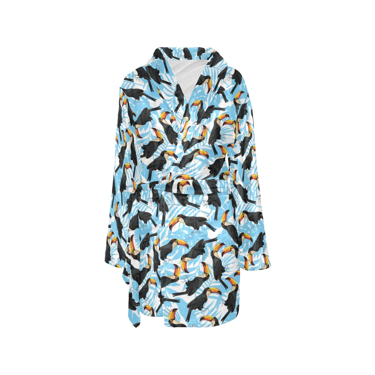 Toucan Print Design LKS303 Women's Fleece Robe