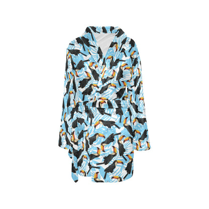 Toucan Print Design LKS303 Women's Fleece Robe