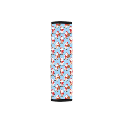 Santa Christmas Themed Print Design LKS305 Car Seat Belt Cover