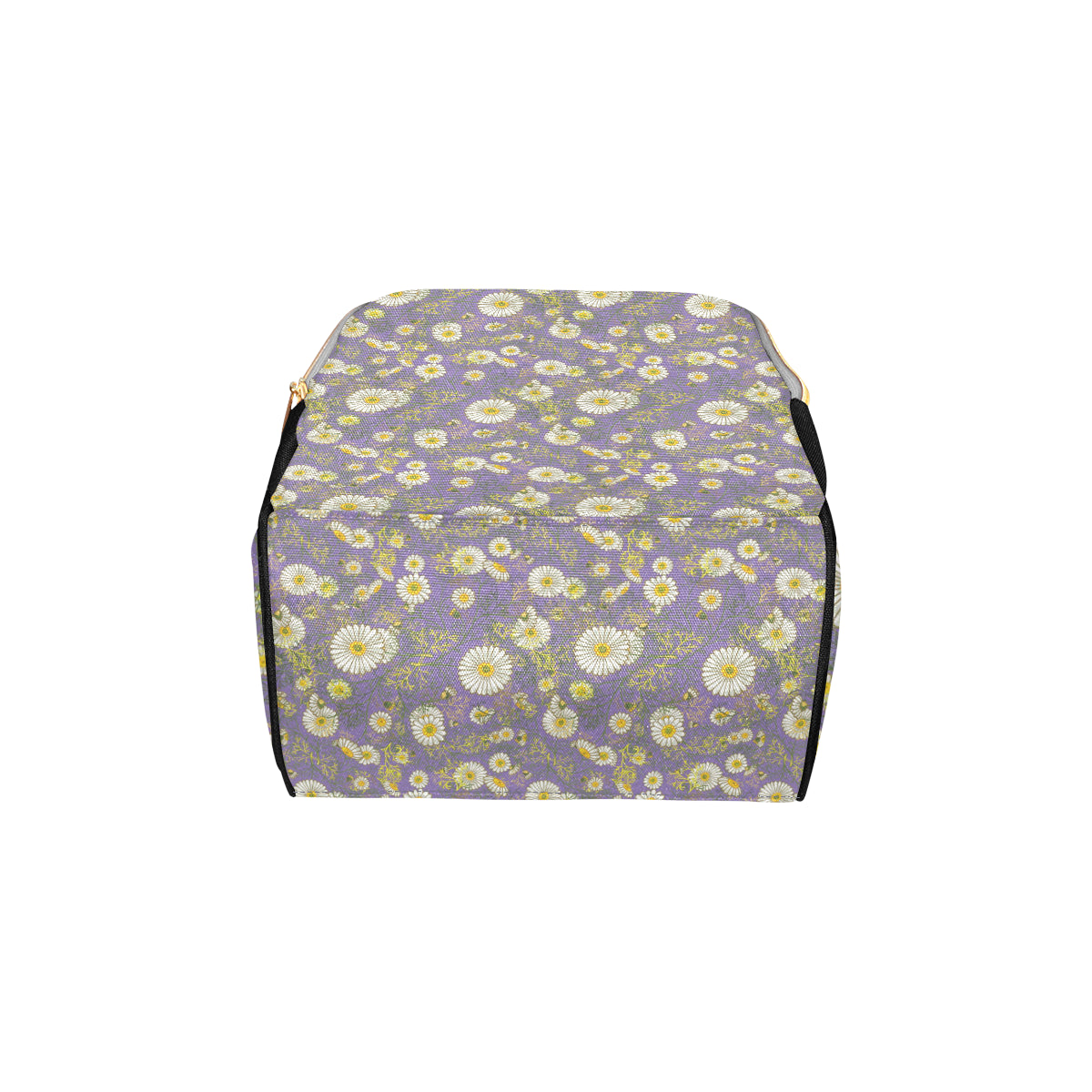 Daisy Pattern Print Design DS011 Diaper Bag Backpack