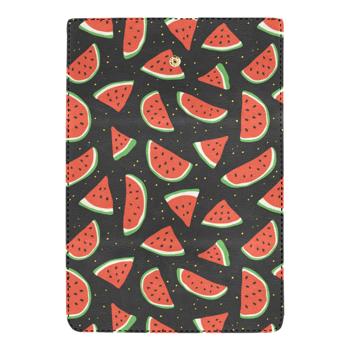 Watermelon Pattern Print Design WM09 Women's Trifold Wallet