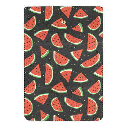 Watermelon Pattern Print Design WM09 Women's Trifold Wallet
