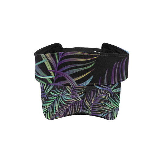 Tropical Palm Leaves Pattern Brightness Unisex Sun Visor