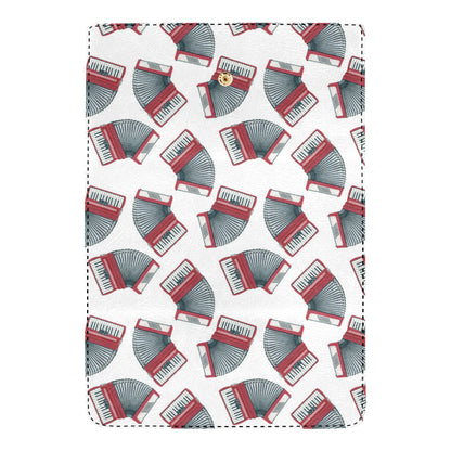 Accordion Pattern Print Design 03 Women's Trifold Wallet