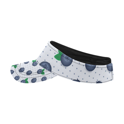 Blueberry Pattern Print Design BB02 Unisex Sun Visor