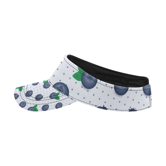 Blueberry Pattern Print Design BB02 Unisex Sun Visor