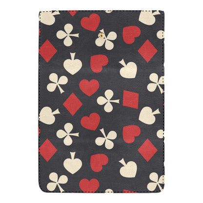 Poker Cards Pattern Print Design A02 Women's Trifold Wallet