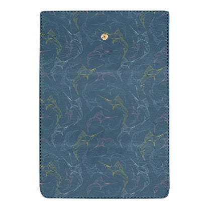 Swordfish Pattern Print Design 02 Women's Trifold Wallet
