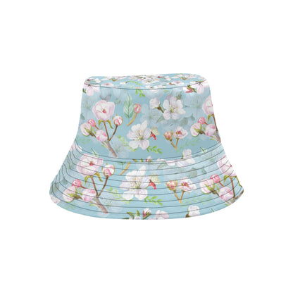 Apple blossom Pattern Print Design AB06 Unisex Bucket Hat